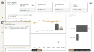 Use custom tooltips to show the KPI Definitions in you report!